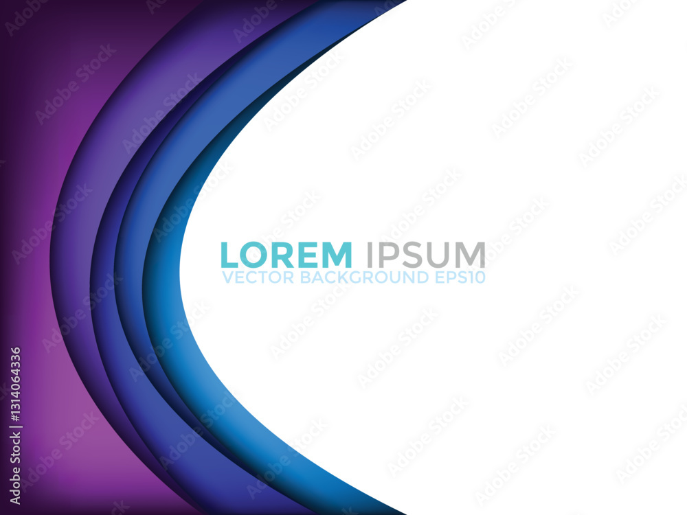 Poster Vector background with spaces for text design