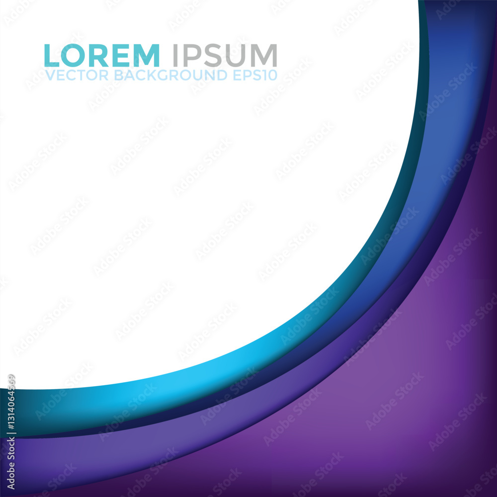Aufkleber Vector background with spaces for text design