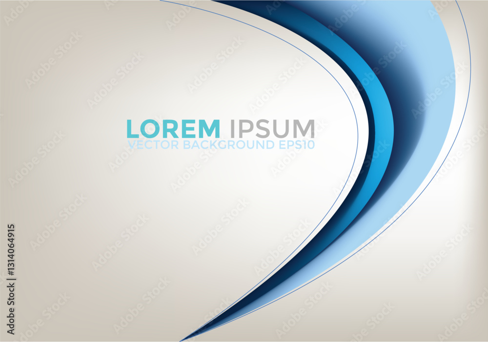 Poster vector background with spaces for text design