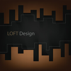 Vector background with spaces for text design