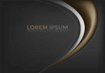 Vector background with spaces for text design