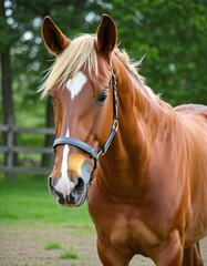 Obraz premium Majestic Russian Steed