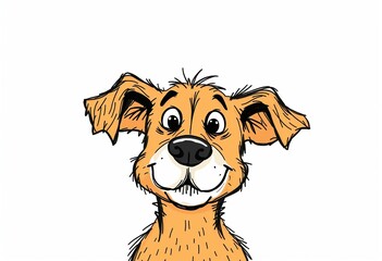 Obraz premium Adorable Canine Sketch