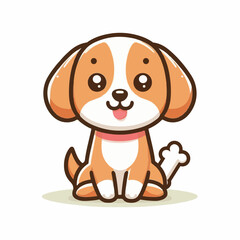 happy, animal, dog, pet, cute, puppy, domestic, adorable, canine, portrait, isolated, purebred, sitting, white, breed, looking, background, doggy, friendly, pedigree, playful, mammal, friend, young, w