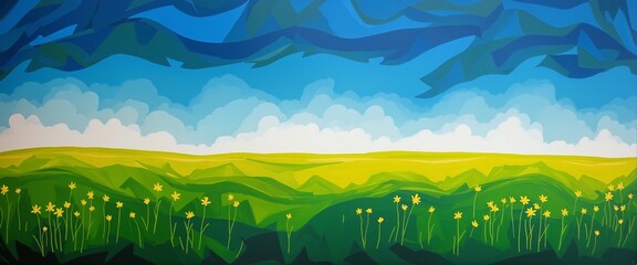 Fototapeta premium Ideal Wallpaper Design for Artistic Spaces