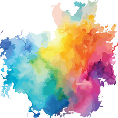 Naklejka premium colorful watercolor background