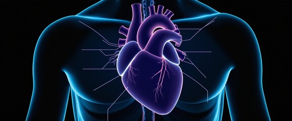 Detailed Diagram of Human Heart Anatomy