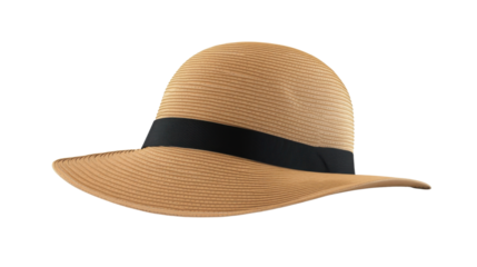 summer hat isolated on white background
