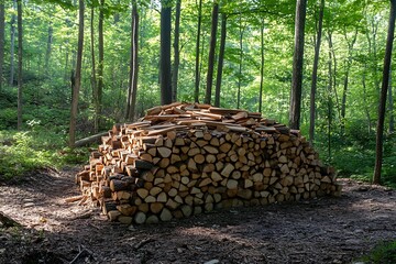 stack of firewood