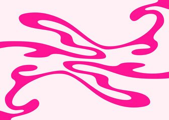 Abstract background with reflective wavy line pattern