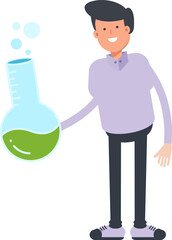 Male Character and Wrong Mark
