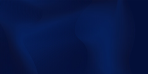 Premium background design with diagonal dark blue line pattern. Vector template for digital luxury banner modern blue background