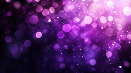 The blurred circles of light vary in size and intensity, adding depth and a sense of enchantment.