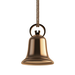A bronze bell hangs serenely awaiting its chime a moment of peace and reflection