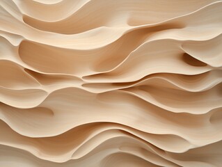 Fototapeta premium A highly detailed 3D-rendered visualization of the Golgi complex, showcasing its stacked and curved cisternae structure. 