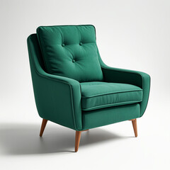 Armchair on white background 