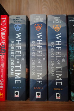 The Wheel of Time by Robert Jordan books