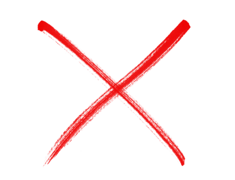 Cross hand drawing, red cross brush drawing vector of drawing marker cross. Red cross mark set, Hand drawn style vector x, cross sign in red color, simple x symbol, grunge cross mark sign collection