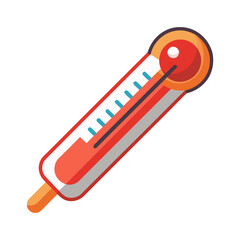 thermometer isolated on transparent background