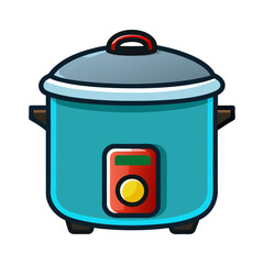 a rice cooker isolated on transparent background
