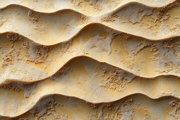 Wave-like textures mimic rippled sand dunes, reflecting natural erosion, flowing contours