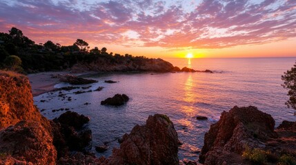 Fototapeta premium Coastal Sunrise