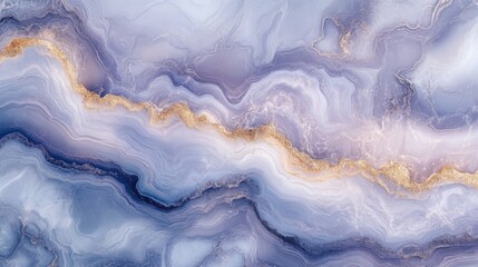 Obraz premium Liquid swirl patterns and requested a pastel cute style. Abstract Blue And Purple Marble Texture With Gold Veins