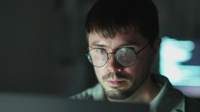 Engineer involved in programming and development using Python, emphasizing innovation in cyberspace.