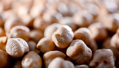 Close-up of chick peas or gram