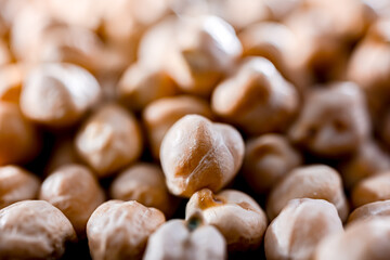 Close-up of chick peas or gram