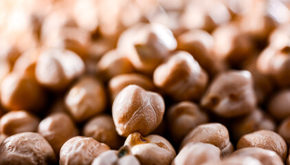 Close-up of chick peas or gram