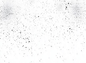 Minimalist Grunge Texture Black Ink Splatter on White Background