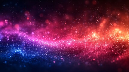 Vibrant Cosmic Gradient Background