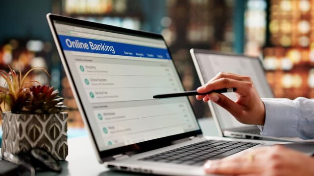 Electronic Bank Balance Statement And Transfer