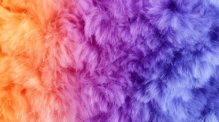 Obraz premium Vibrant Colorful Fur Texture Background