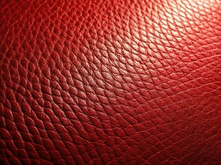 Luxurious rich red leather: high-resolution stock photo ideal for upholstery and interior design inspiration.