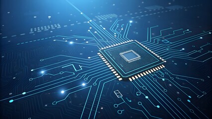 Fototapeta premium electronic circuit board