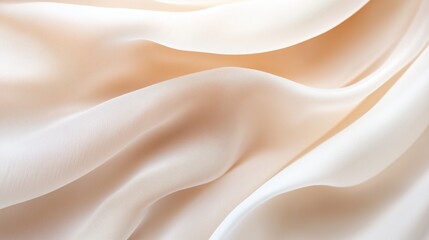 gracefully layered ivory tulle fabric background, bridal