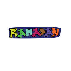 Art & IllustrationRamadan writing clothing design, good for clothing design, vector format