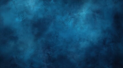 Fototapeta premium Dark blue grunge textured background creating dramatic atmosphere