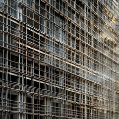 A temporary airport terminal constructed for remote areas with limited infrastructure
