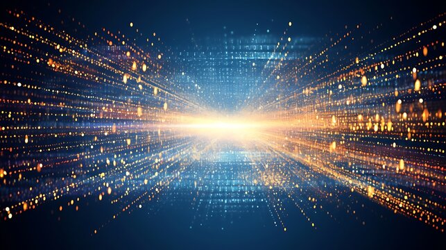 Abstract digital data stream. (1)