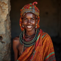 Fototapeta premium Beautiful woman in traditional costume