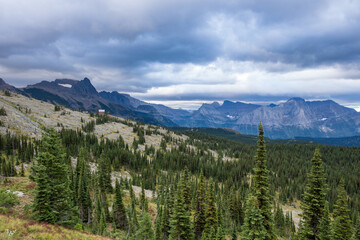 Granite Park, Glacier National Park, Montana, USA