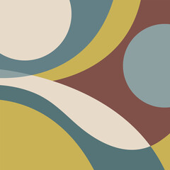 Abstract background with hand drawn doodle lines art.