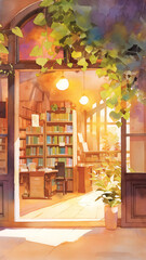 美しい光と本の並ぶ空間｜居心地の良い書店インテリア