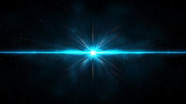 Stunning Cosmic Explosion in Deep Space