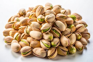 Pile of pistachios