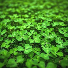 Fototapeta premium clover, clover close-up