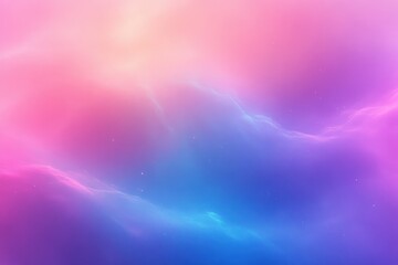 Obraz premium Pastel Gradient Background Texture Abstract Digital Holographic Noise Effect Colorful Soft Grainy Vintage Design